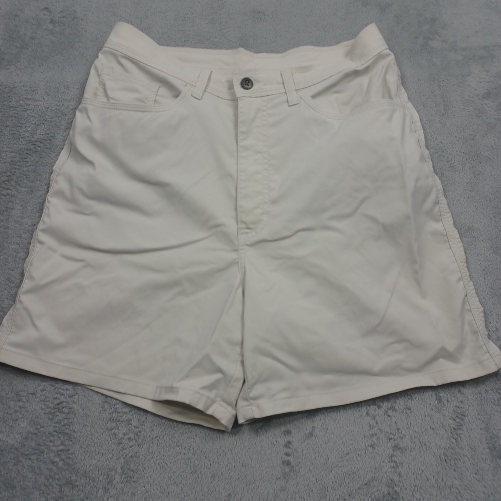 LL Bean Shorts Womens 10 Beige Outdoor Nylon Casual Hiking